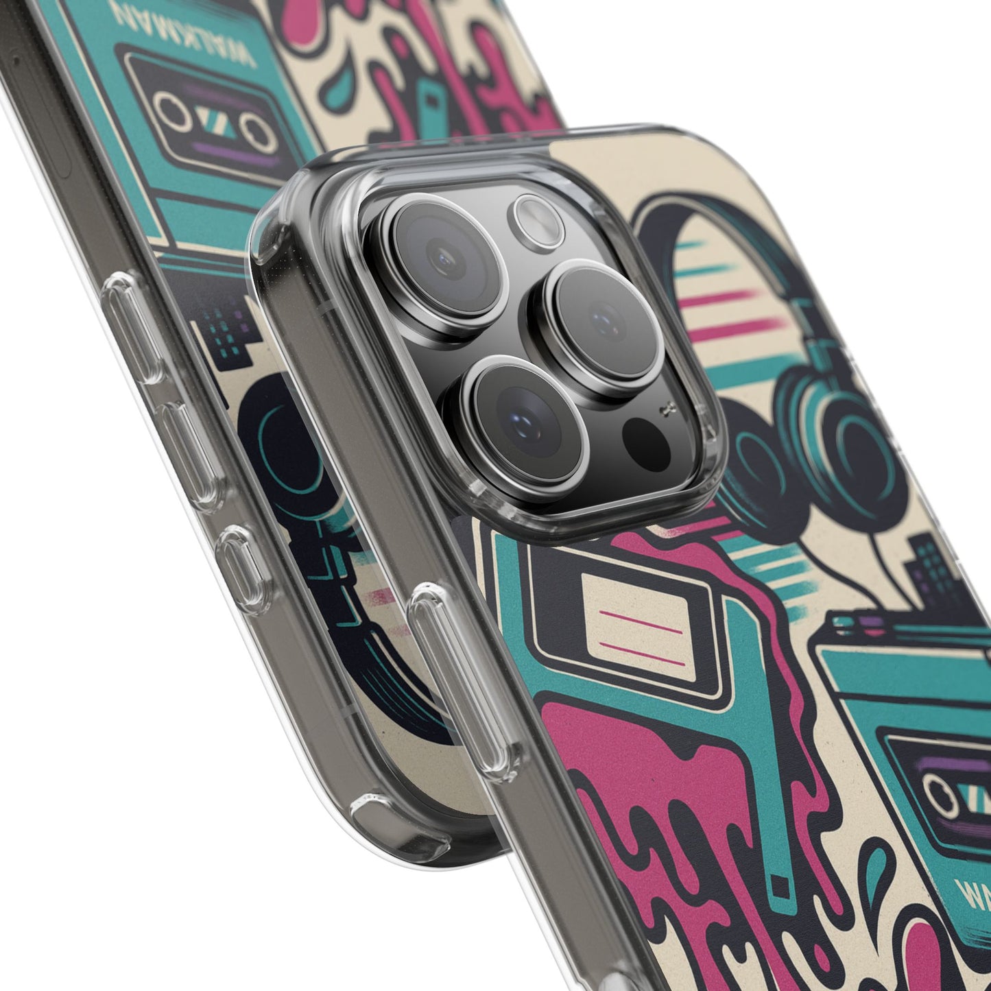 Retro Beats • Apple iPhone 16 • Clear Case