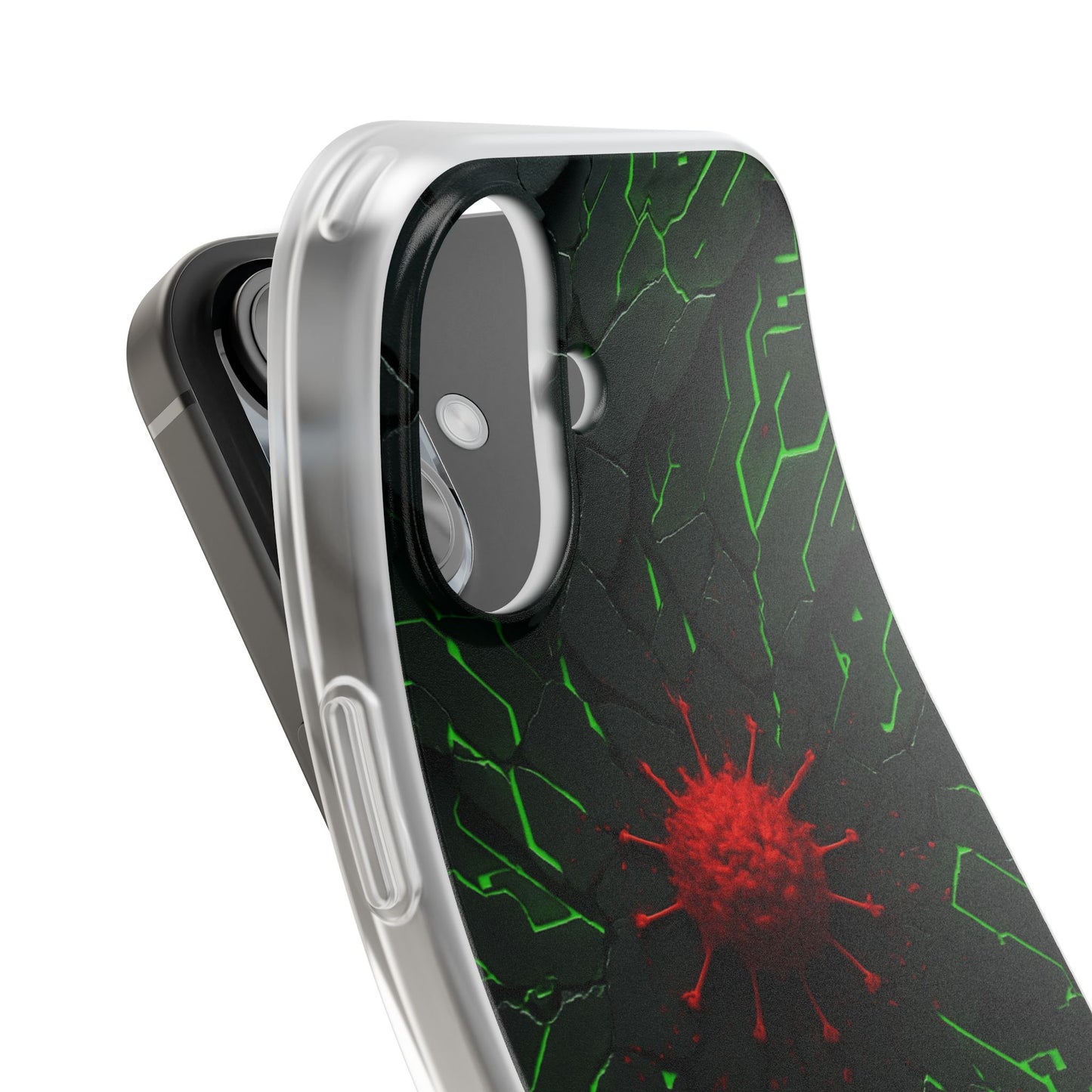 Atomic Fusion • Apple iPhone 16 • Flexi Clear Case