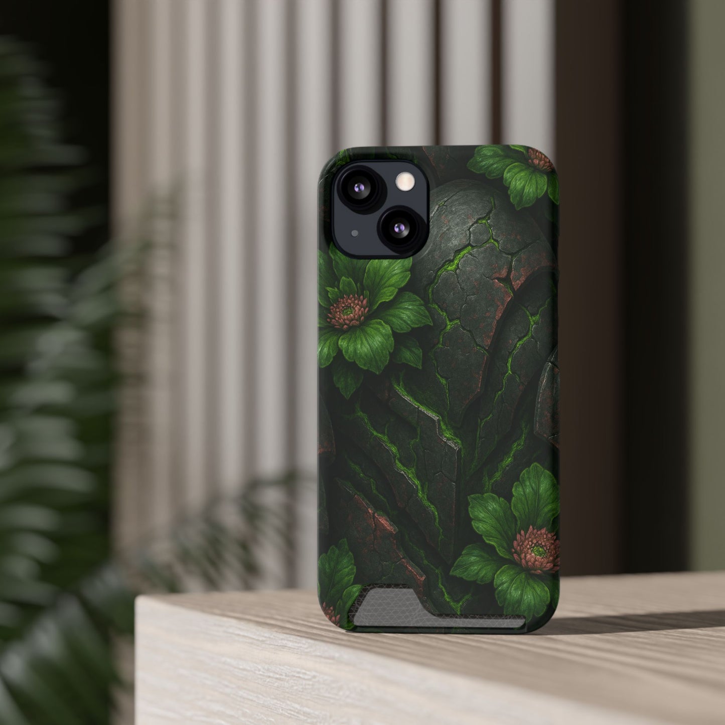 Cryptic Spawn • Apple iPhone 13 • Tough Case with Card Holder • MagSafe®