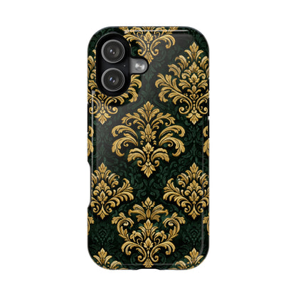 Valmont Atelier • Velvet Dynasty™ Royal Weave • iPhone 17 Pro • Tough Case • MagSafe®