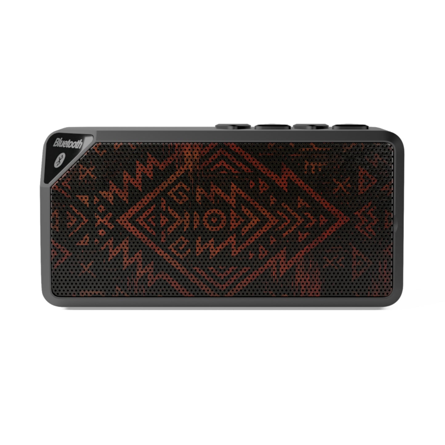 Tribal Glitch • Bluetooth Speaker tech accessory by Black Hat Pixels