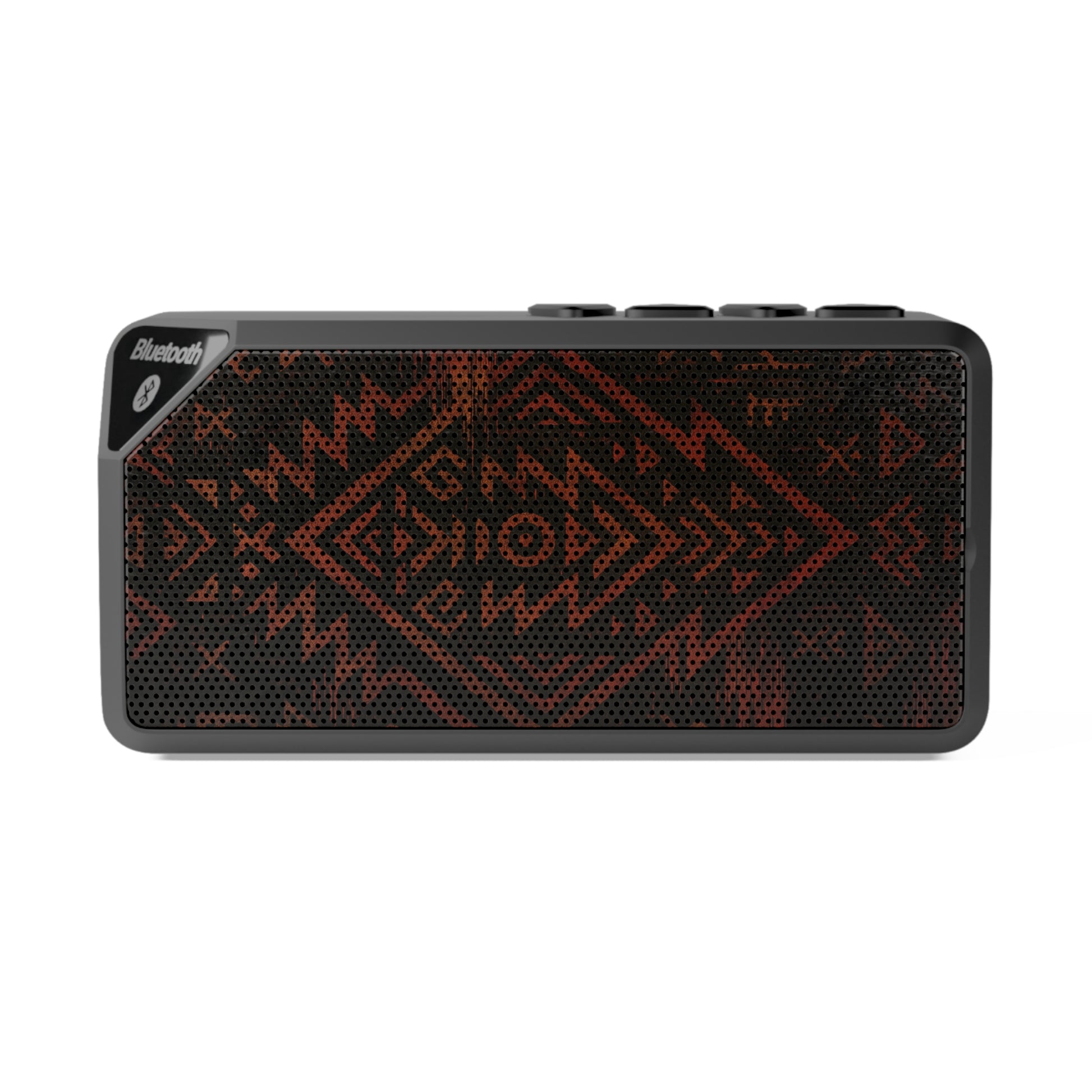 Tribal Glitch • Bluetooth Speaker tech accessory by Black Hat Pixels