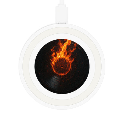 Vinyl Inferno • Quake Smartphone Wireless Charger