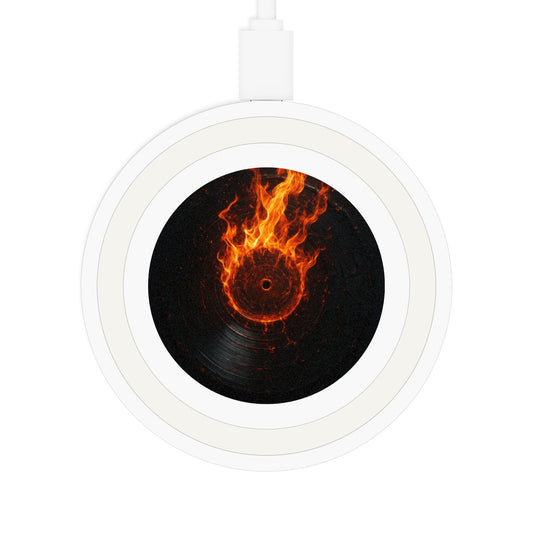Vinyl Inferno • Quake Smartphone Wireless Charger