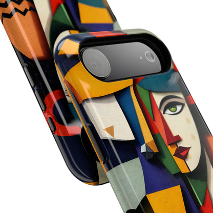 Relief Cubism • EPOCH I • Dominion of Color™ • Apple iPhone 17 • Tough Case • MagSafe®