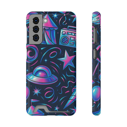 Cosmic Carnival • Samsung Galaxy S21 • MagSafe® Tough Case with Card Holder