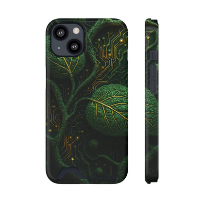 Tech Flora • Apple iPhone 13 • MagSafe® Tough Case with Card Holder