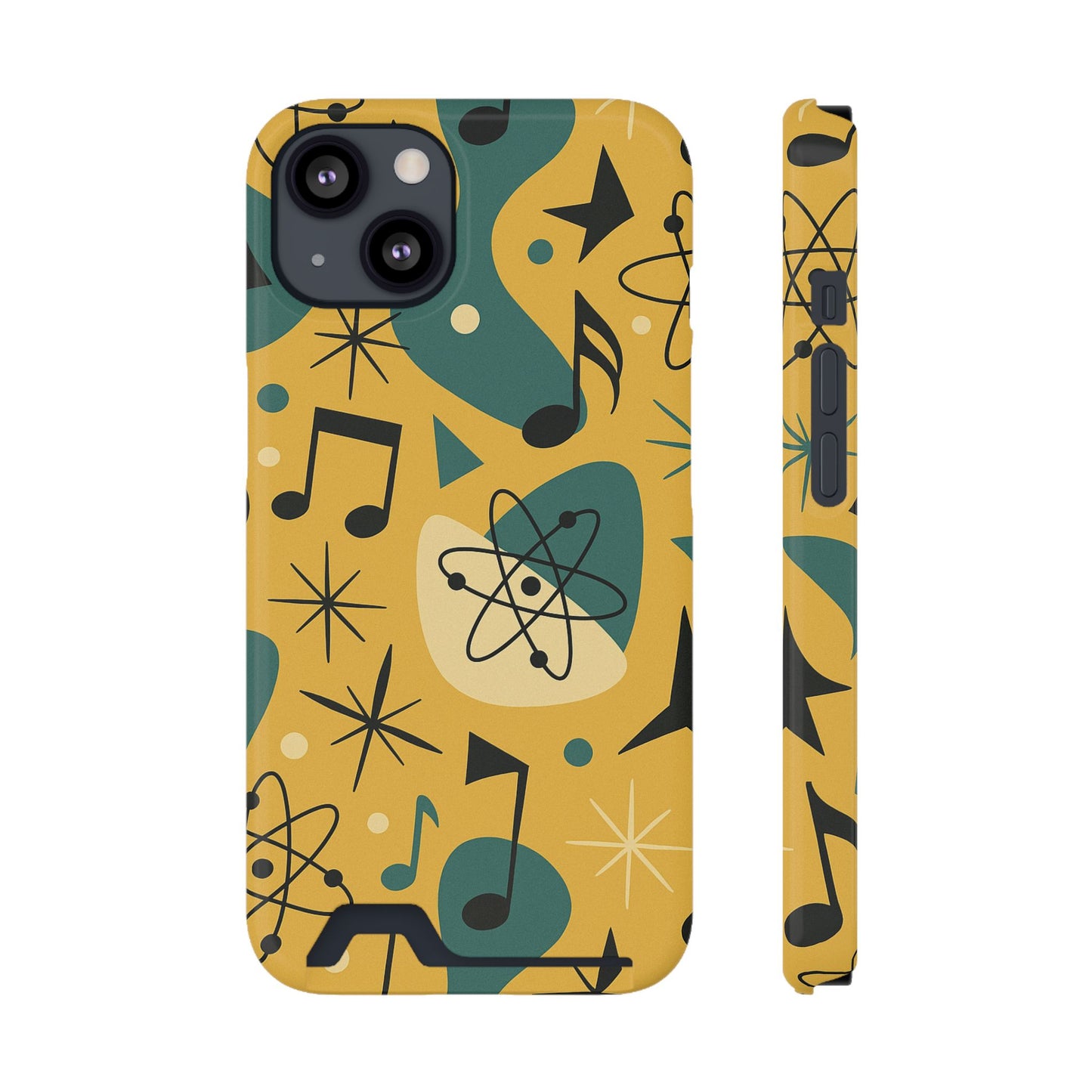Atomic Picnic • Apple iPhone 13 • Tough Case with Card Holder • MagSafe®