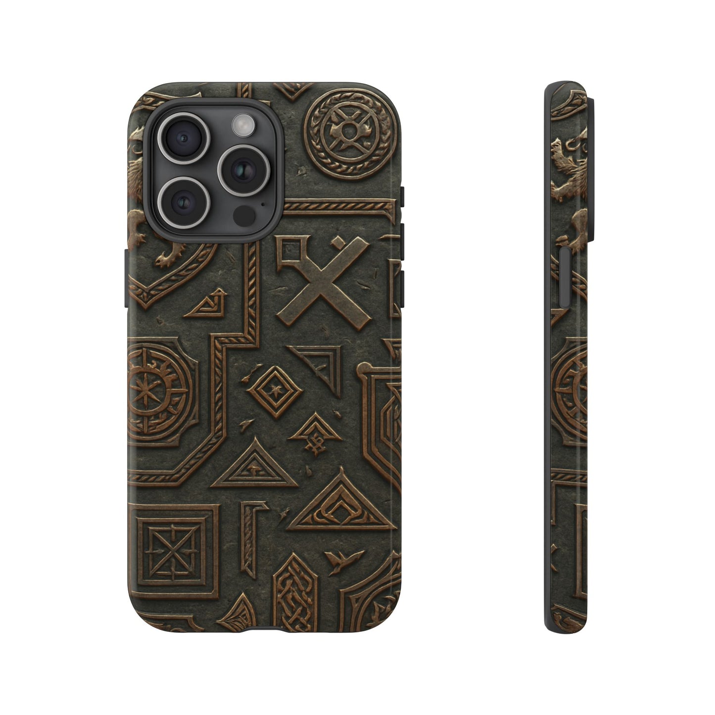 Earth Glyphs • Apple iPhone 15 • MagSafe® Tough Case