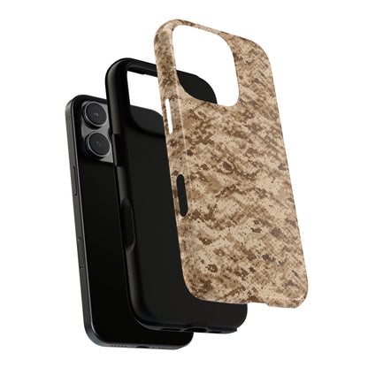 Desert Storm Camo • Apple iPhone 16 • MagSafe® Tough Case