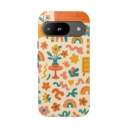 Dopamine Decor • Google Pixel 9 • Tough Case • Wireless Friendly