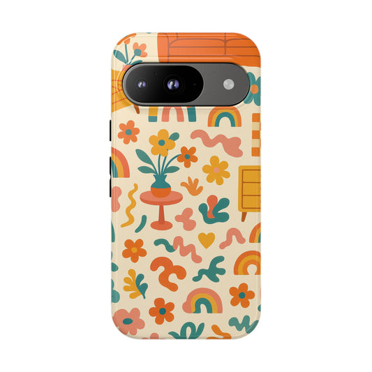 Dopamine Decor • Google Pixel 9 • Tough Case • Wireless Friendly