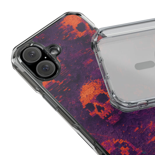 Death Glitch • Apple iPhone 16 • MagSafe® Clear Case