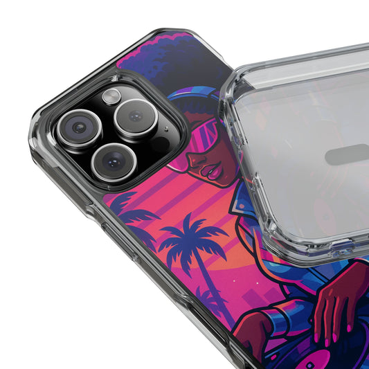 Afro Grooving • Apple iPhone 16 • MagSafe® Clear Case