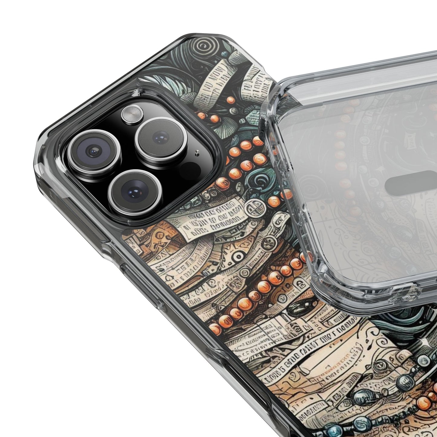 Aeros Divide • Apple iPhone 16 • MagSafe® Clear Case