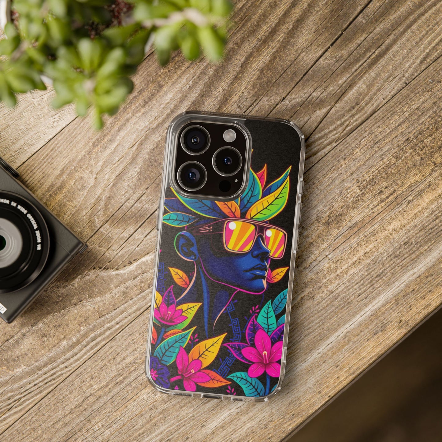 Neon Punk • Apple iPhone 16 • Clear Case