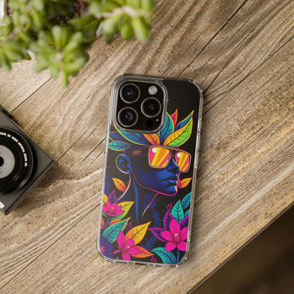 Neon Punk • Apple iPhone 16 • Clear Case