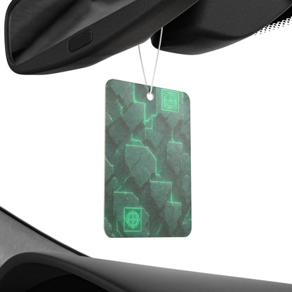 Digital Terrain • Car Air Freshener