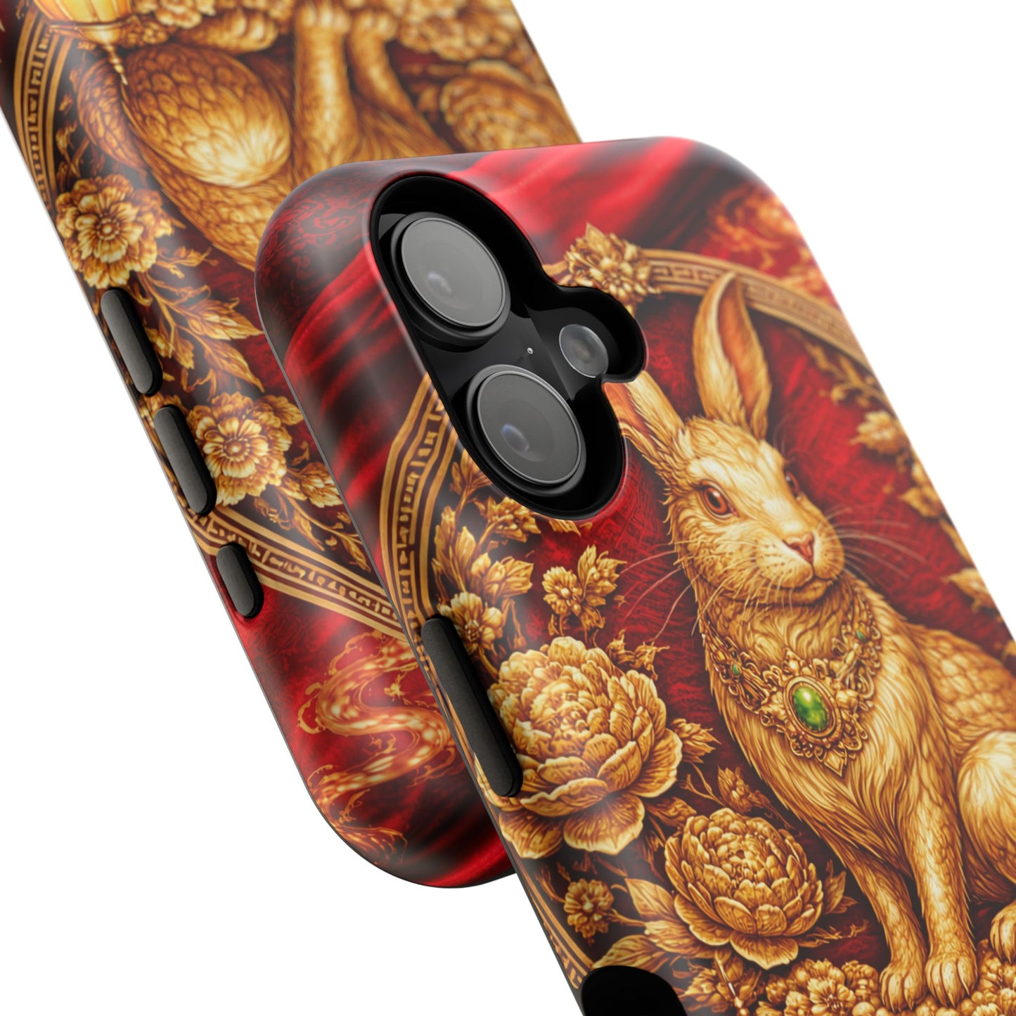 Rabbit • Lunar Armor • Imperial Banner • Apple iPhone 17 Pro • MagSafe Tough Case