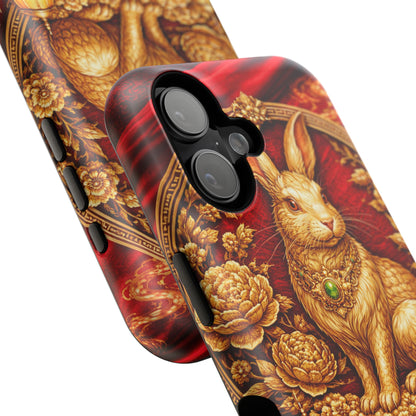 Rabbit • Lunar Armor • Imperial Banner • Apple iPhone 17 Pro • MagSafe Tough Case