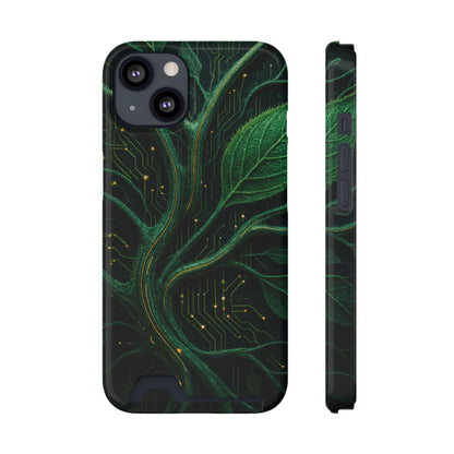 Circuit Tree • Apple iPhone 13 • MagSafe® Tough Case with Card Holder