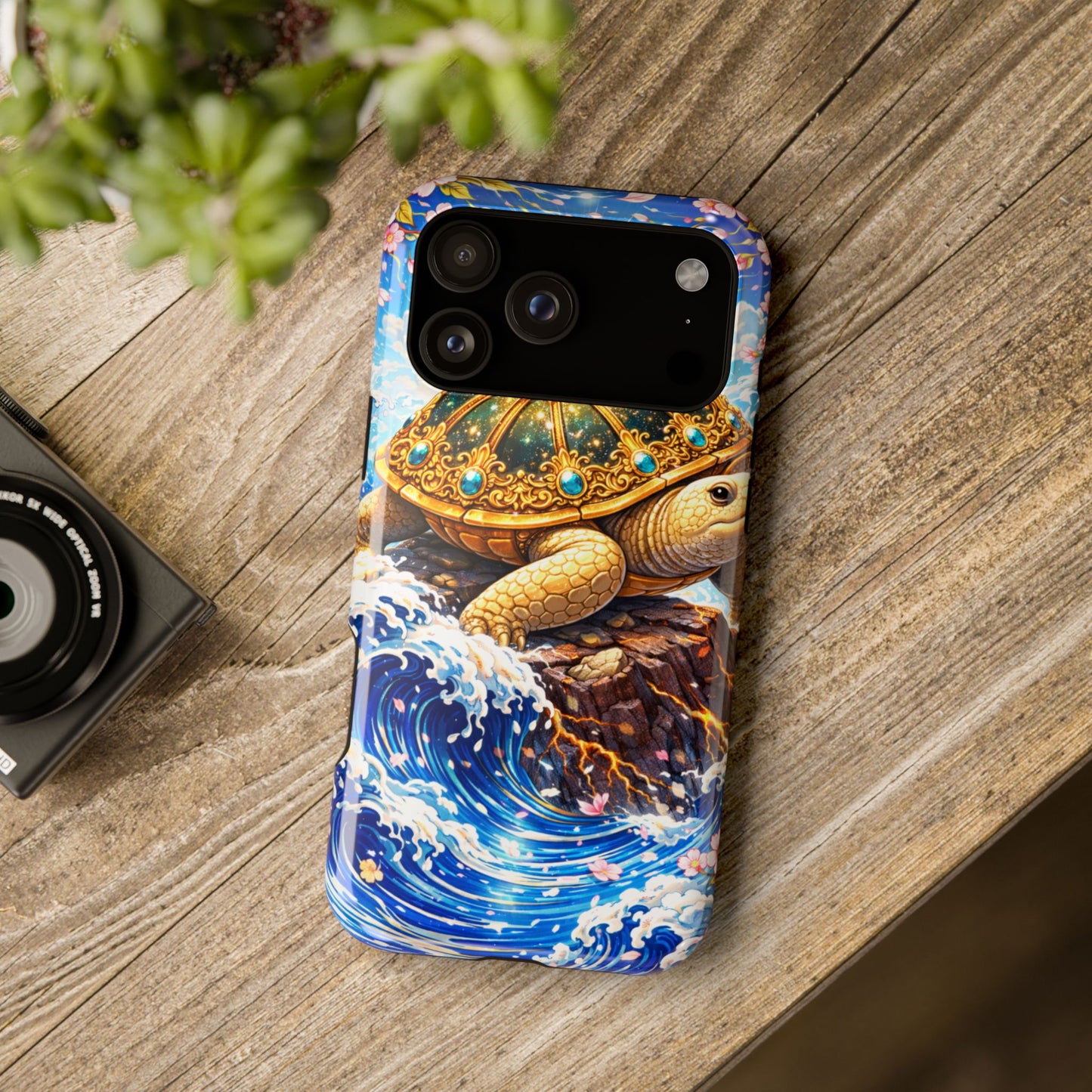 Stonebound Patience – Eternal Foundation • Obsidian Irezumi™ • Apple iPhone 17 Pro • MagSafe Tough Case