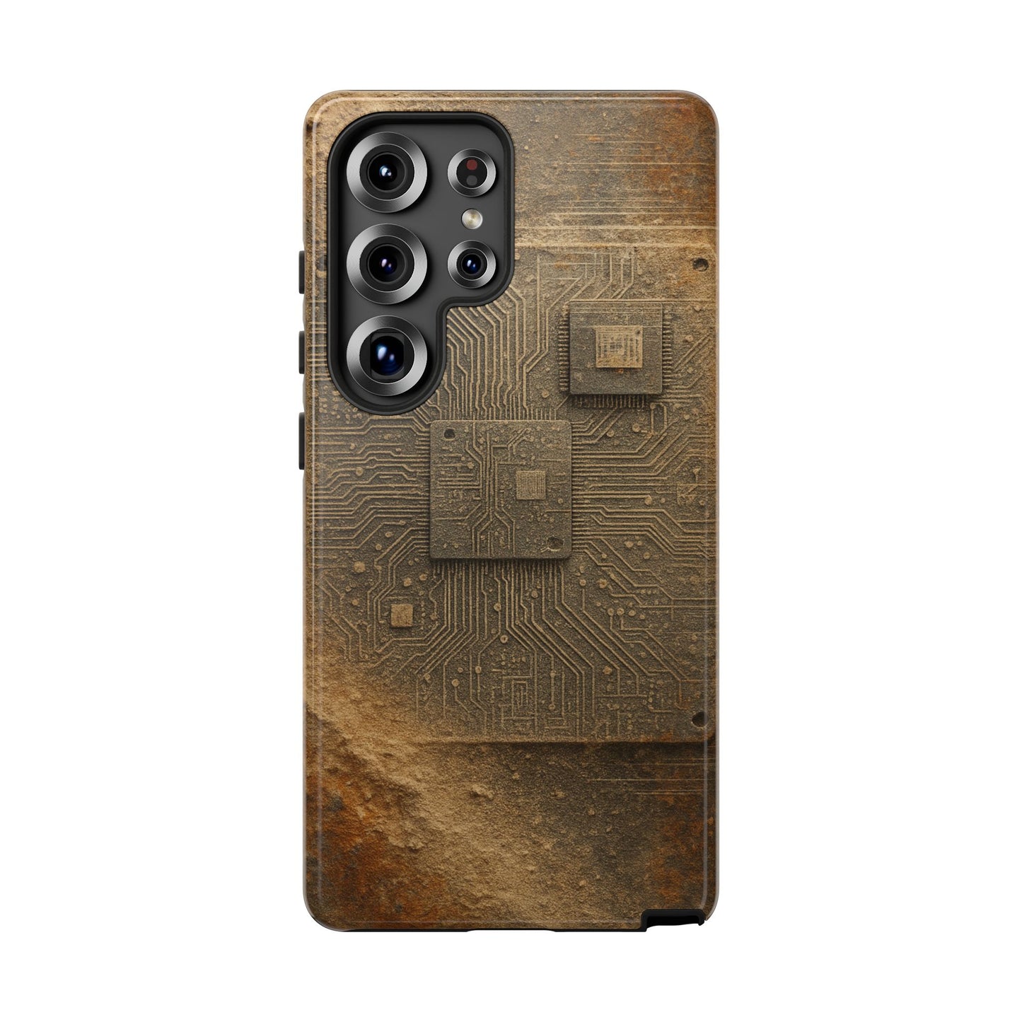 Sand Circuit • Samsung Galaxy S25 • MagSafe® Magnetic Tough Case