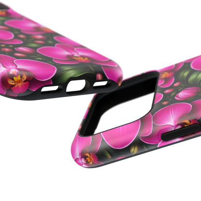 Velvet Orchid • Floral Fusion • Apple iPhone 17 Pro • MagSafe® Tough Case