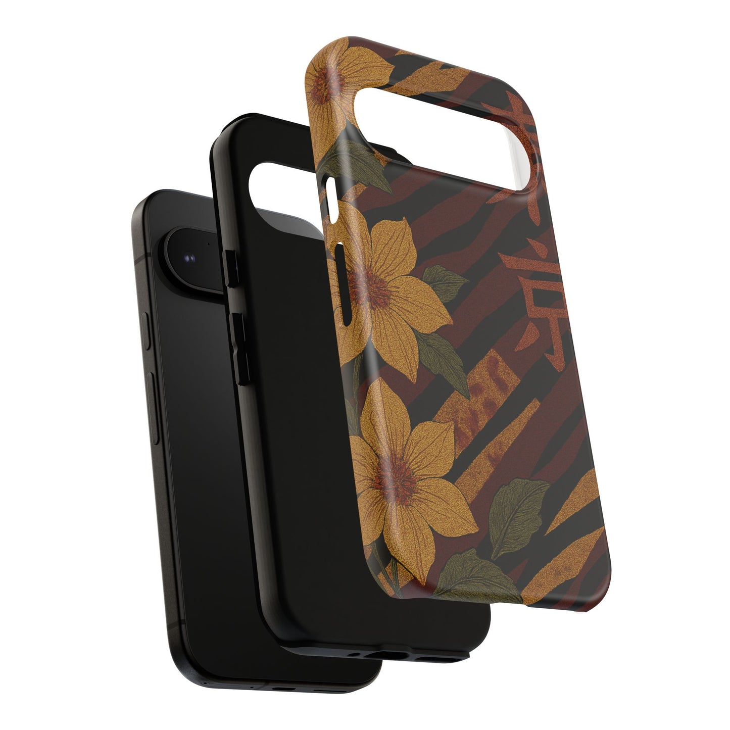 Tiger Petal • Google Pixel 9 • Tough Case • Wireless Friendly
