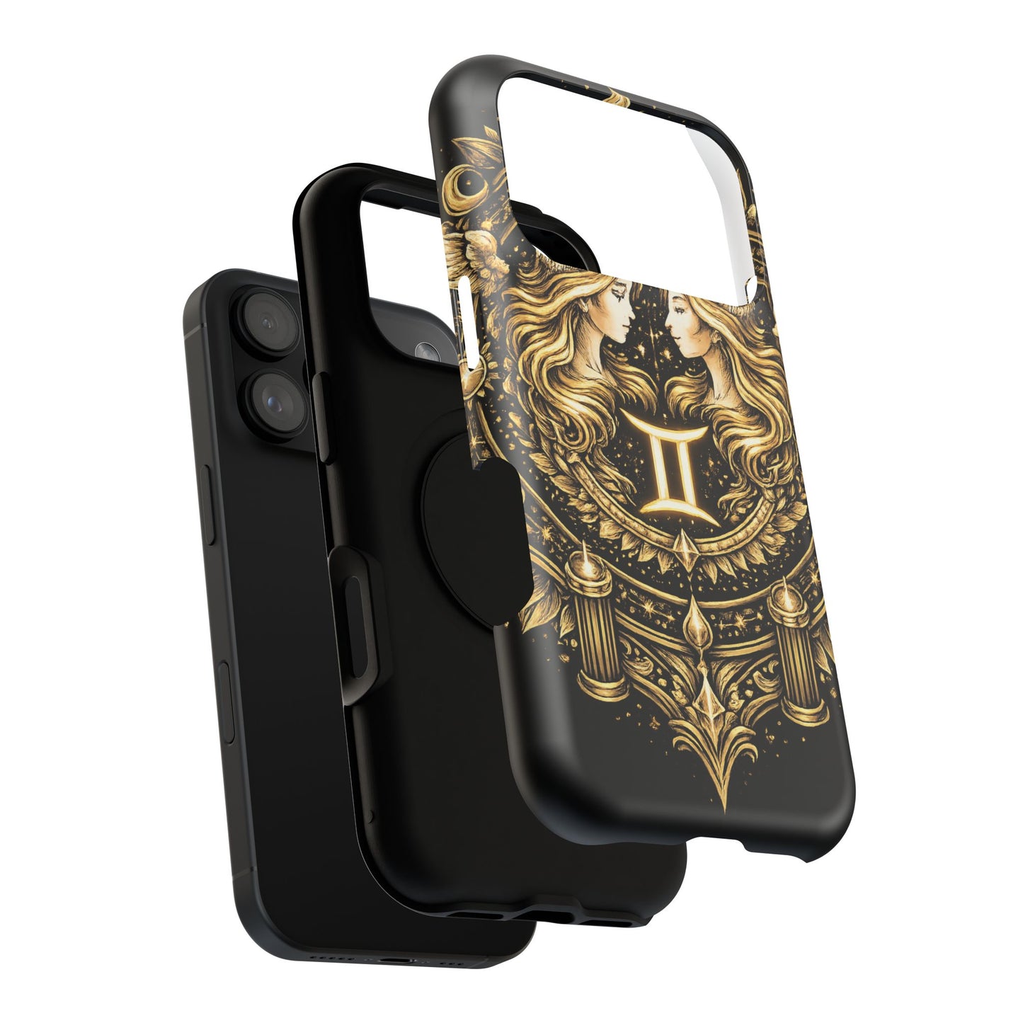 Gemini • Elemental Armor • Dual Signal • Apple iPhone 17 Pro • MagSafe Tough Case