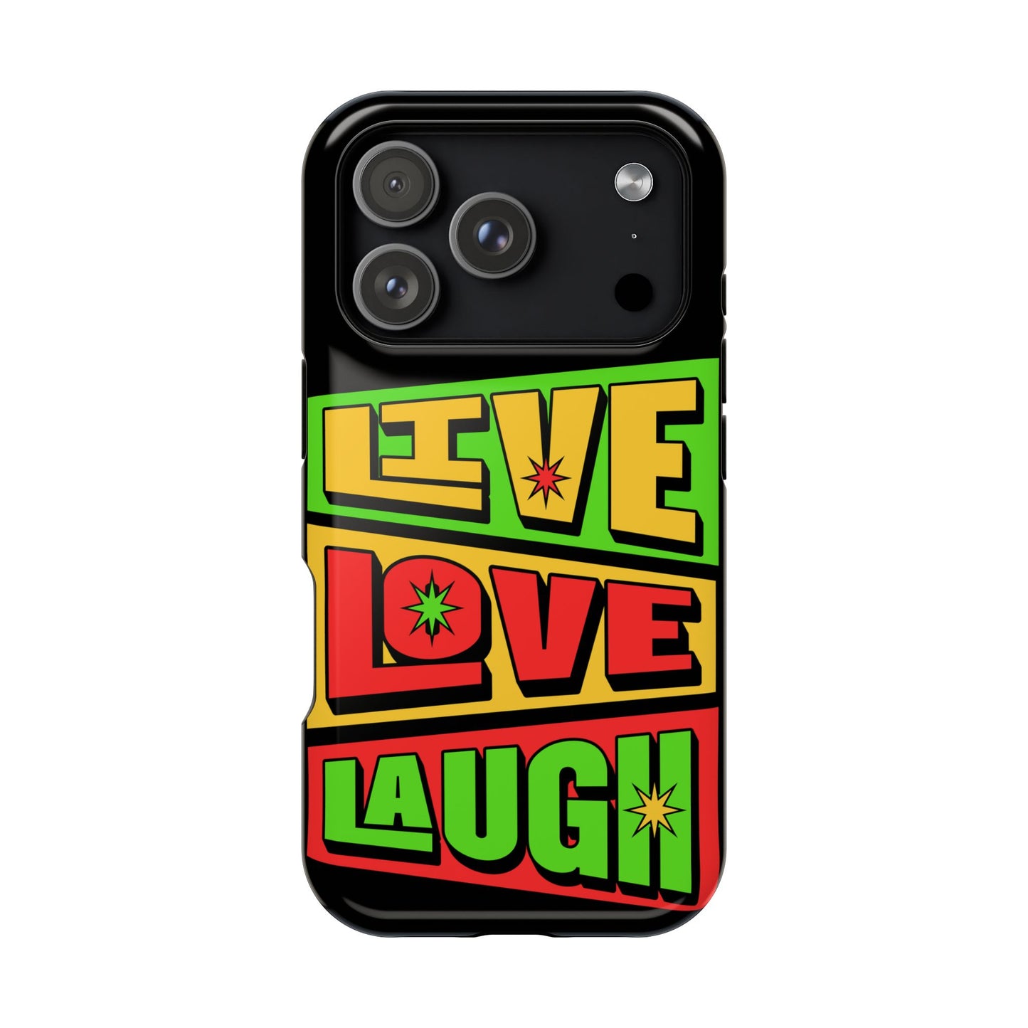 Live Love Laugh • Apple iPhone 17 Pro • MagSafe® Tough Case