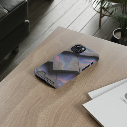 Granite Illusion • Apple iPhone 13 • MagSafe® Tough Case with Card Holder
