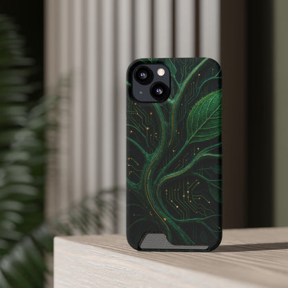 Circuit Tree • Apple iPhone 13 • MagSafe® Tough Case with Card Holder