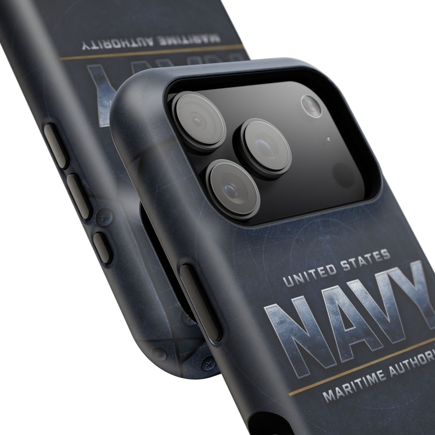 Navy • Sentinel Series • Maritime Authority • Apple iPhone 17 Pro • MagSafe Tough Case