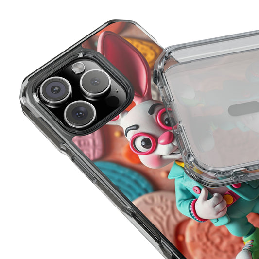 Vibe Bunny • Apple iPhone 16 • MagSafe® Clear Case