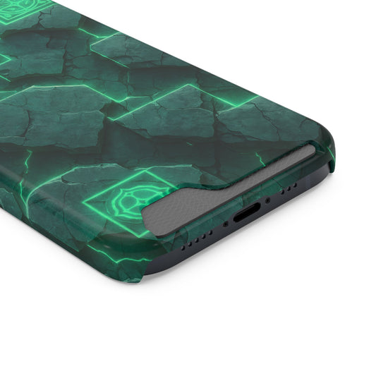 Digital Terrain • Apple iPhone 13 • Tough Case with Card Holder • MagSafe®