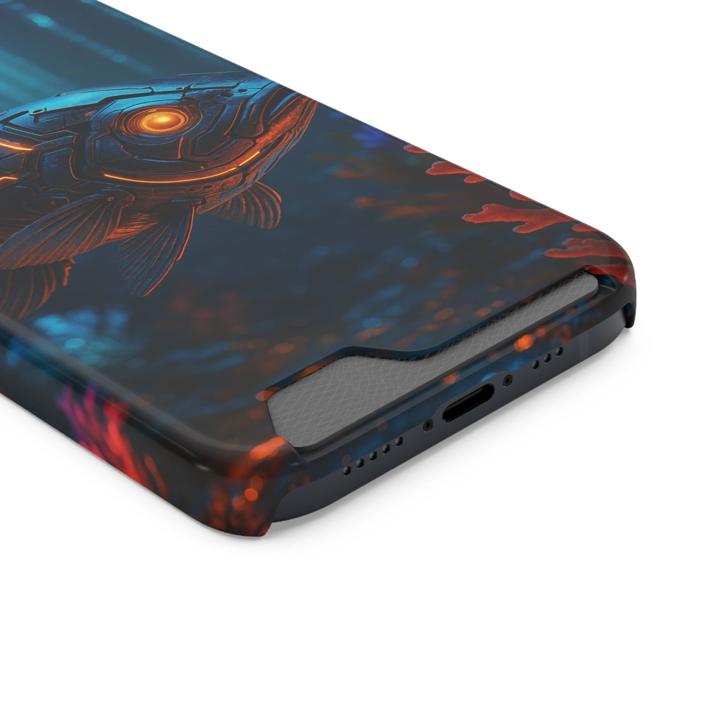 Ember Fins • Apple iPhone 13 • Tough Case with Card Holder • MagSafe®