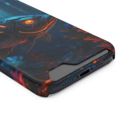 Ember Fins • Apple iPhone 13 • Tough Case with Card Holder • MagSafe®