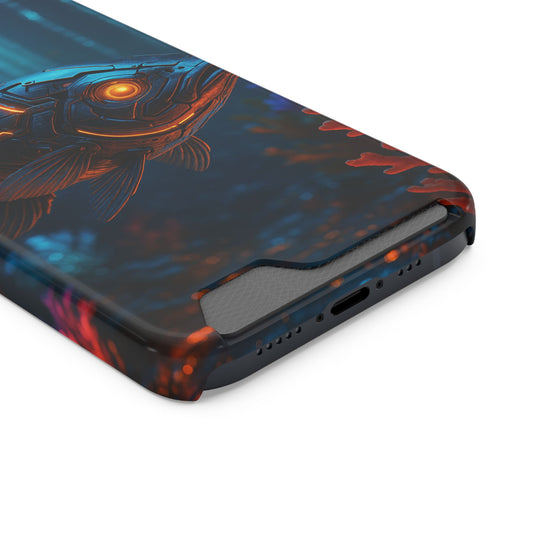 Ember Fins • Apple iPhone 13 • Tough Case with Card Holder • MagSafe®