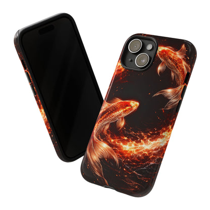Fire Koi • Apple iPhone 15 • MagSafe® Tough Case