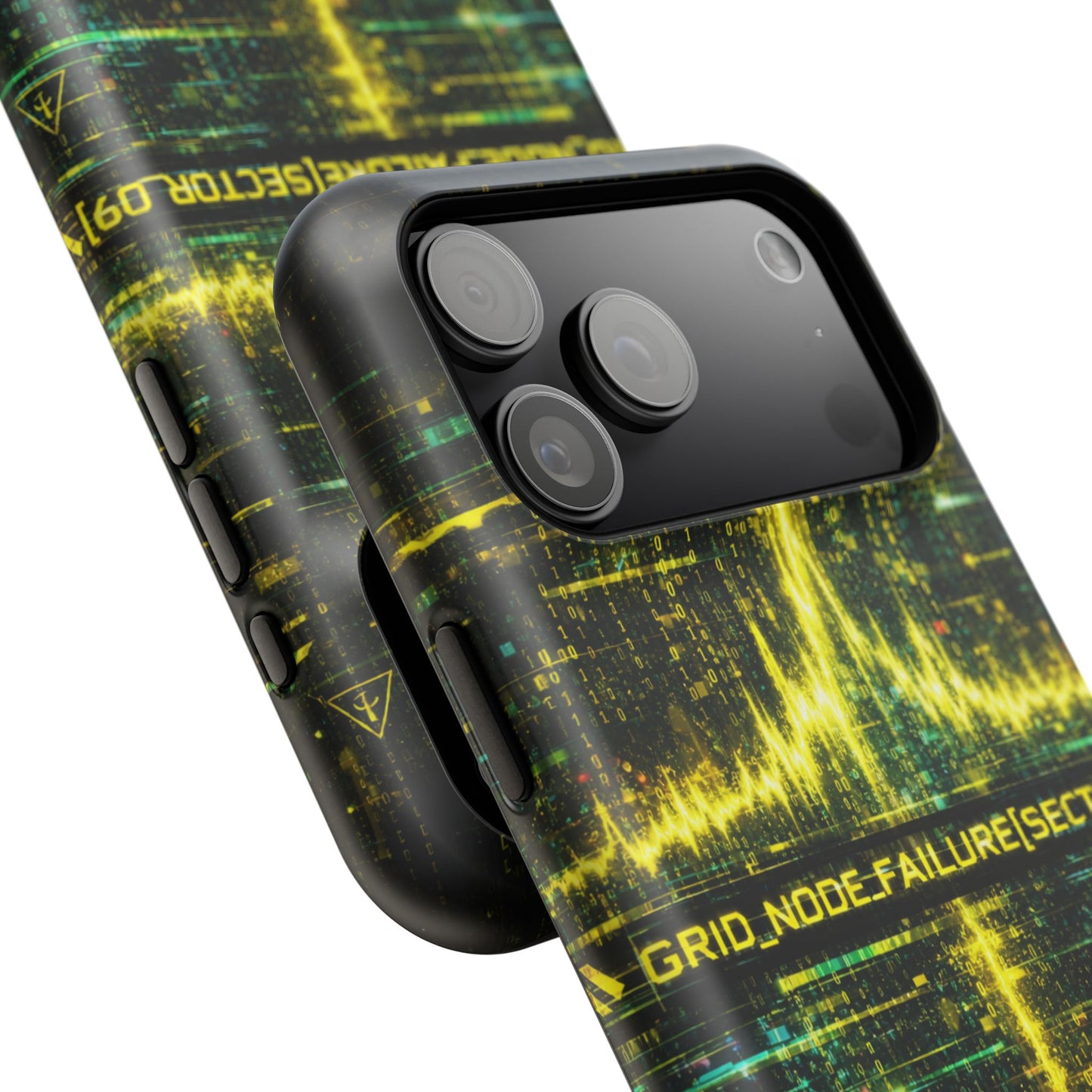 Grid Node Failure • System Collapse • Apple iPhone 17 Pro • MagSafe® Tough Case