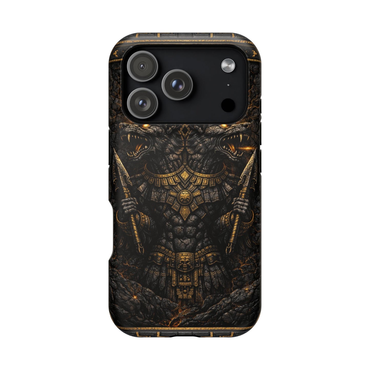 Xolotl • Shadow Guide of Flame • Empire of the Fifth Sun™ • Apple iPhone 17 Pro • MagSafe Tough Case