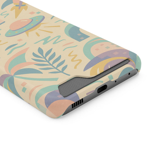Galactic Whimsy • Samsung Galaxy S21 • MagSafe® Tough Case with Card Holder