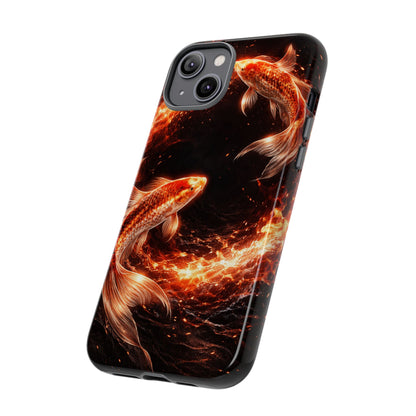 Fire Koi • Apple iPhone 14 • MagSafe® Tough Case