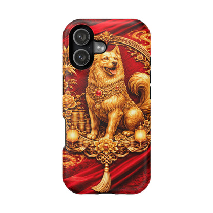 Dog • Lunar Armor • Imperial Banner • Apple iPhone 17 Pro • MagSafe Tough Case
