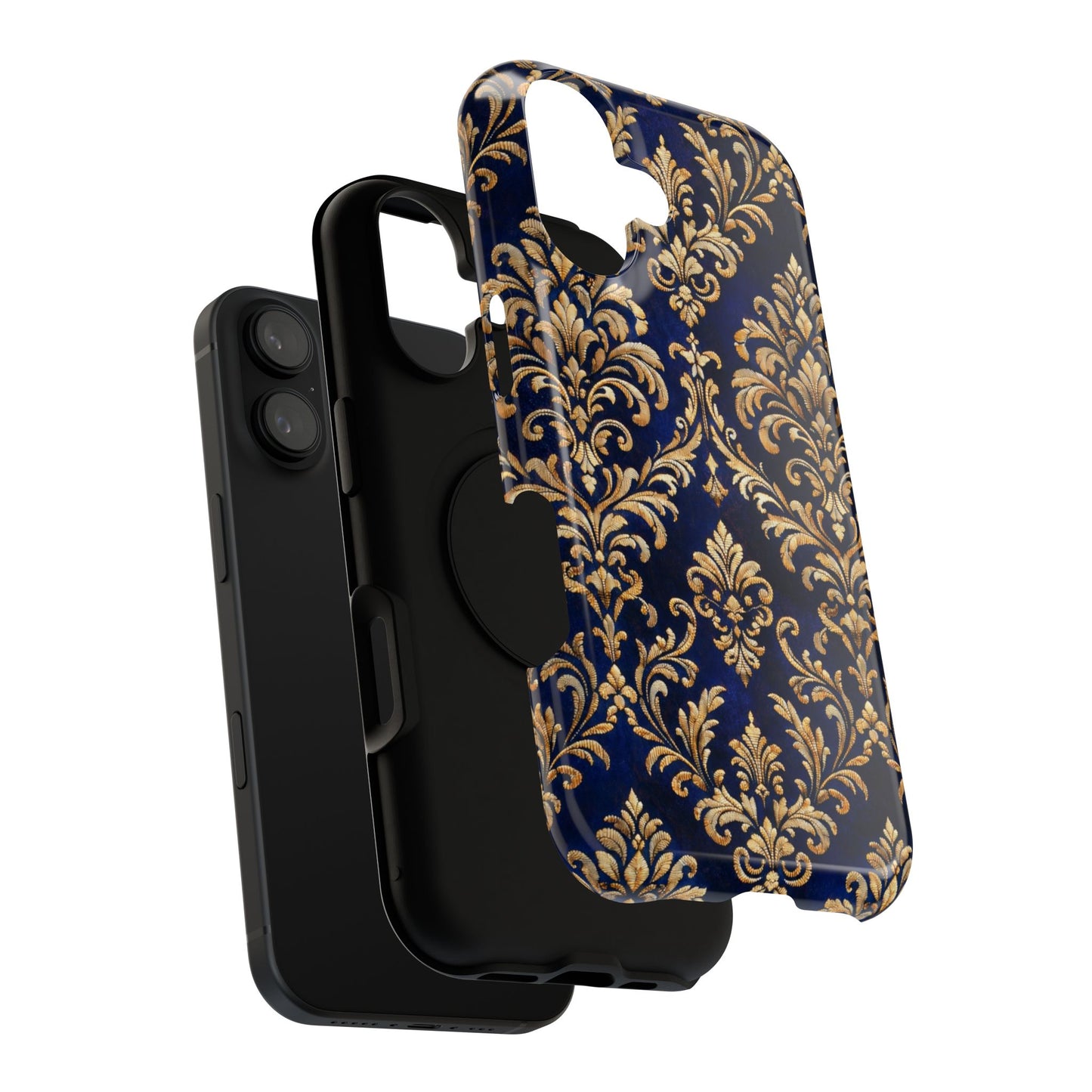 Veridian Époque • Velvet Dynasty™ Royal Weave • iPhone 17 Pro • Tough Case • MagSafe®