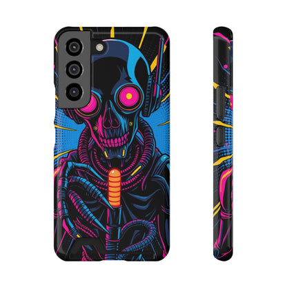 Neon Reaper • Samsung Galaxy S22 • MagSafe® Tough Case with Card Holder