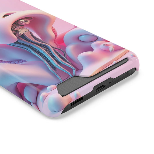 Droid Joy • Samsung Galaxy S22 • Tough Case with Card Holder • Wireless Friendly