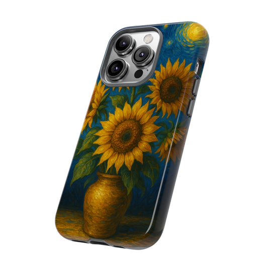 Sunflower Nights • Apple iPhone 14 • Tough Case • MagSafe®