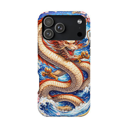 Heaven’s Mandate – Sovereign Oath • Obsidian Irezumi™ • Apple iPhone 17 Pro • MagSafe Tough Case